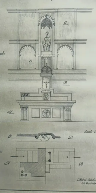 Plano Catedral Vieja Salamanca