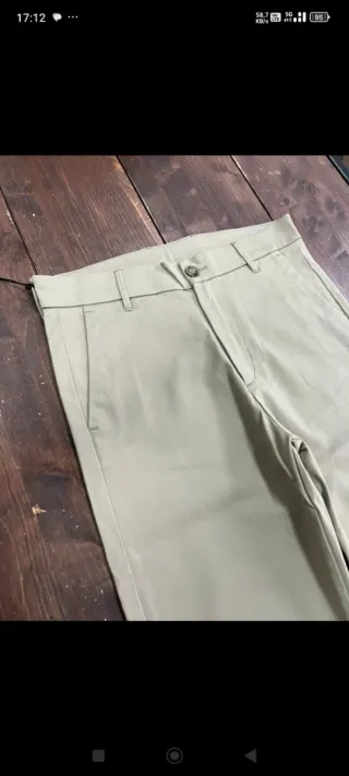 Pantalón de vestir hombre beige