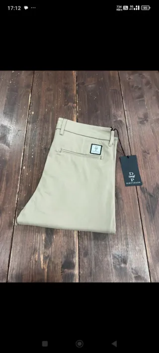 Pantalón de vestir hombre beige