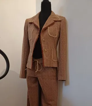 Traje Zara Chaqueta y Pantalón Talla S