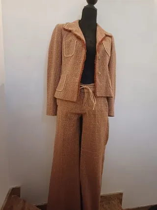 Traje Zara Chaqueta y Pantalón Talla S
