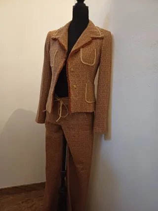 Traje Zara Chaqueta y Pantalón Talla S