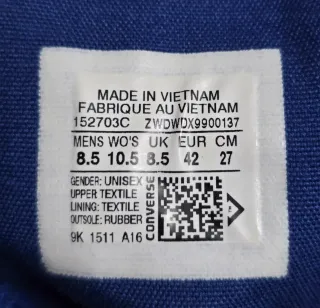 Converse All Star Hi Monochrome Azul