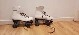 Patines Clásicos Boomerang Blancos, talla 40