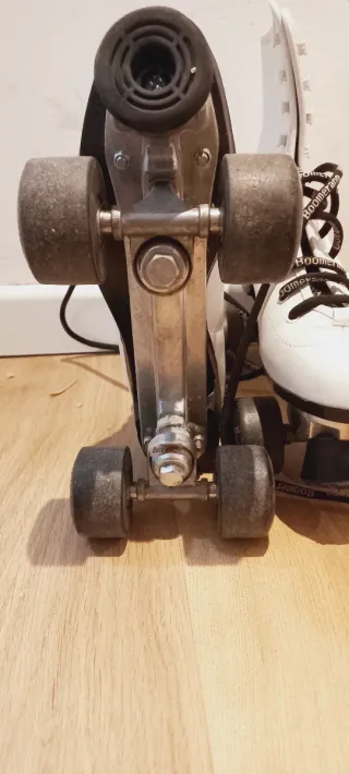 Patines Clásicos Boomerang Blancos, talla 40