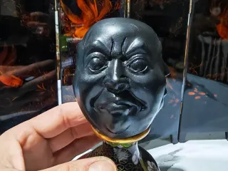 Cabeza decorativa 4 caras