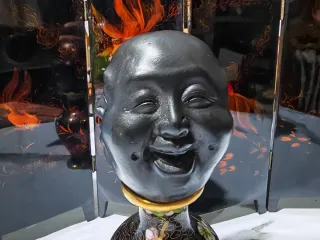 Cabeza decorativa 4 caras