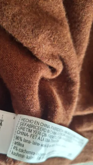 Jersey lana y cashmere Massimo Dutti