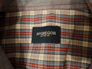 Camisa McGregor cuadros azul y rojo