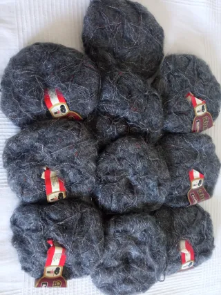 10 Ovillos Torredemer Austria Gris Oscuro