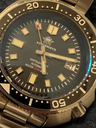 Addiesdive Captain Willard Reloj Automático