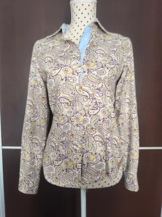 Camisa estampada paisley