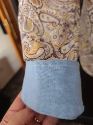 Camisa estampada paisley