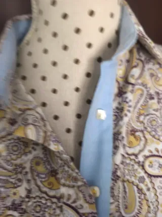 Camisa estampada paisley