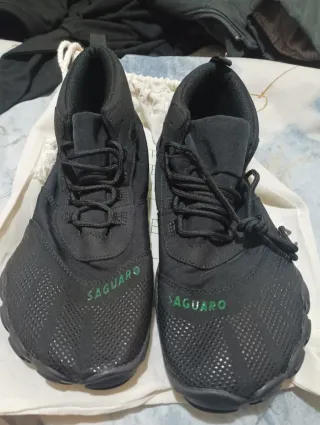 SAGUARO Zapatos Descalzos Trail Negro Talla 44