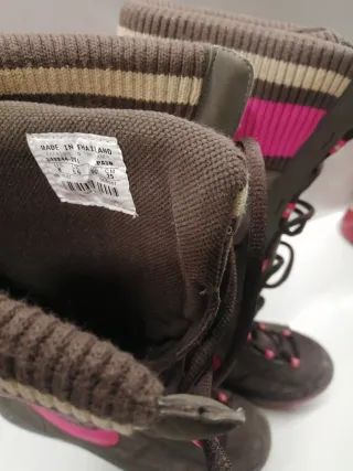 Botas altas mujer Nike marrones talla 39