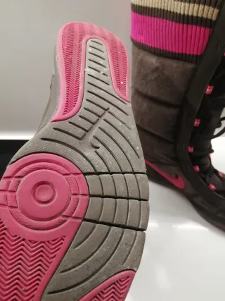 Botas altas mujer Nike marrones talla 39