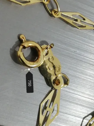 Pulsera de oro 18k 2.03g