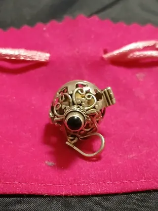 Llamador de ángeles plata