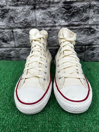 Converse All Star Tg 40 Beige/Bianco