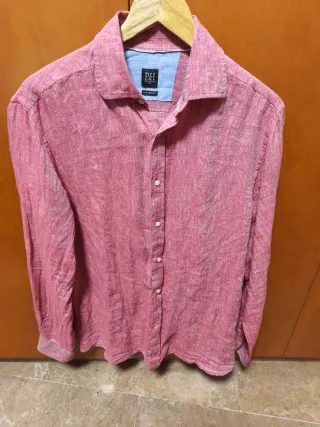 Camisa Pedro del Hierro Rosa/Roja