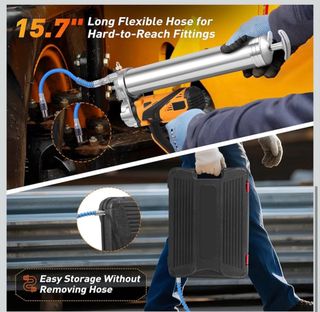 Pistola Engrasadora a Batería 10000 PSI