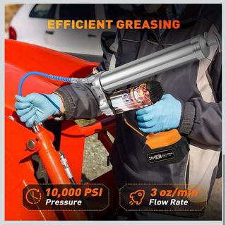 Pistola Engrasadora a Batería 10000 PSI