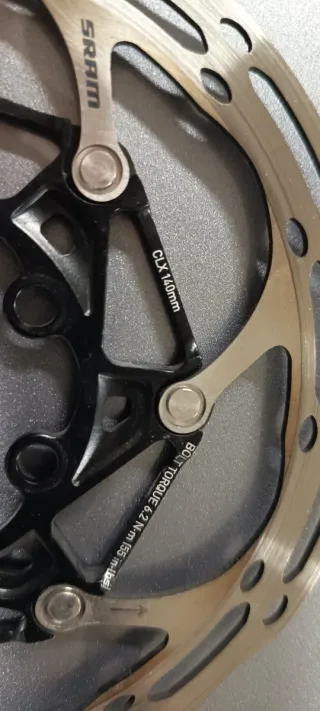 Discos Freno SRAM CLX 140mm 6 agujeros