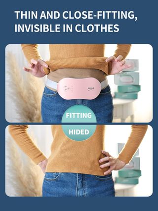 Slimpal Almohadilla Térmica Inalámbrica S1 Rosa