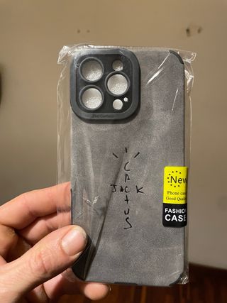 Custodia iPhone 14 Pro Grigia Cactus Jack