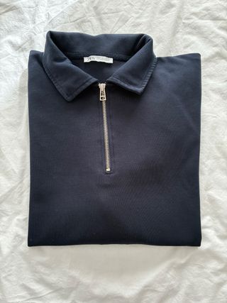 Sudadera  Hombre Azul Talla L