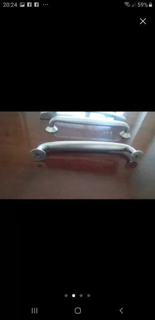 5 Tiradores Acero Inoxidable