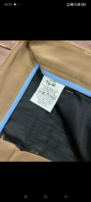 Pantalón beige hombre D
