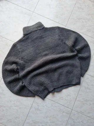 Maglione Knitwear Vintage Anni '90 Grigio