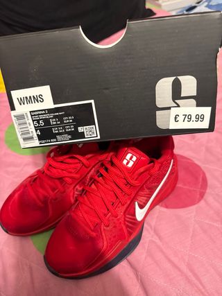 Zapatillas Nike Rojas ,,sabrina”