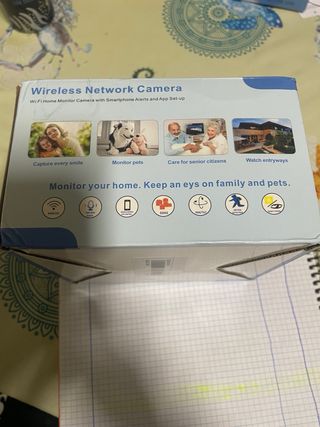 Cámara de vigilancia WiFi HD