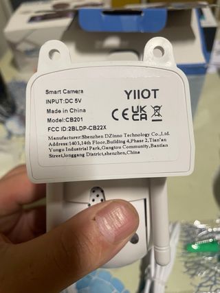 Cámara de vigilancia WiFi HD