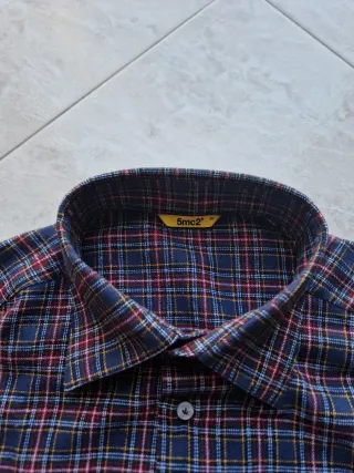 Camicia a quadri in flanella