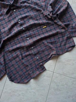 Camicia a quadri in flanella