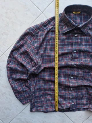 Camicia a quadri in flanella