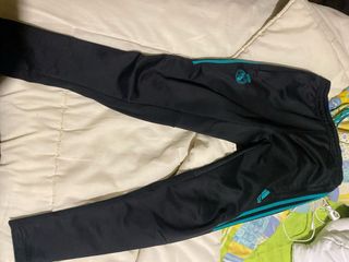 Pantalón Chándal Real Madrid Adidas Negro/Turquesa