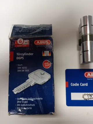 Cerradura ABUS con 5 llaves y tarjeta
