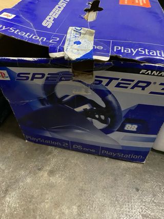 Volante Fanatec PS2 con pedales