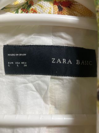 Chaqueta Zara Flores