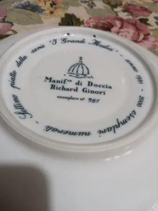 Piatto I Grandi Medici