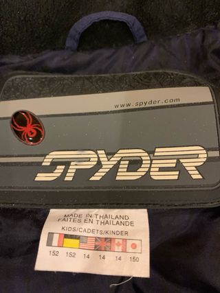 Conjunto esquí infantil Spyder