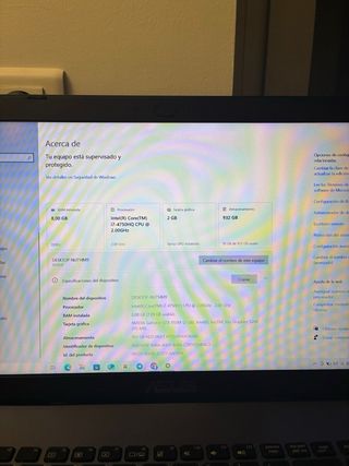 Ordenador Portátil Asus Gris y Negro