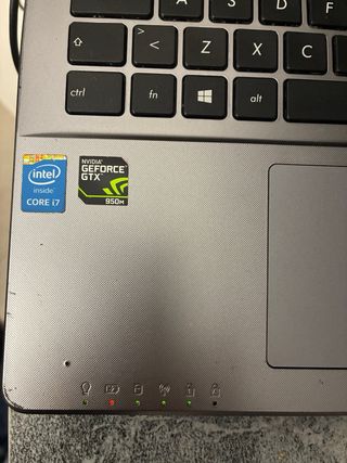 Ordenador Portátil Asus Gris y Negro