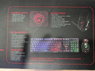 Kit Gaming Marvo Scorpion CM370 4 en 1