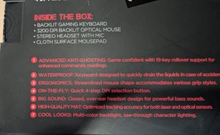 Kit Gaming Marvo Scorpion CM370 4 en 1